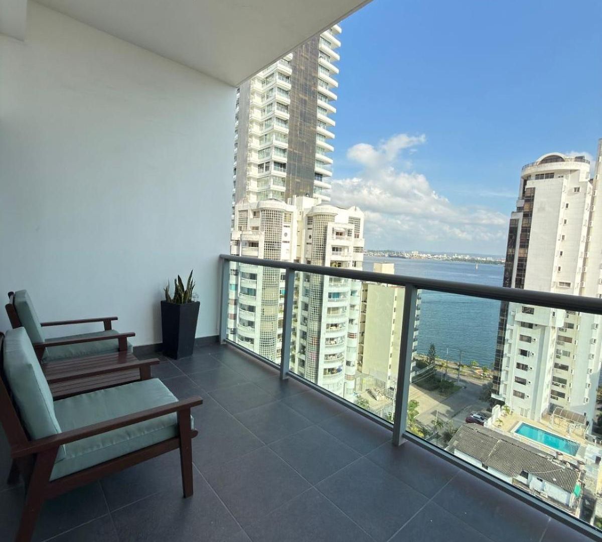 Luxury In Bocagrande Vista Espectacular Apartamento *