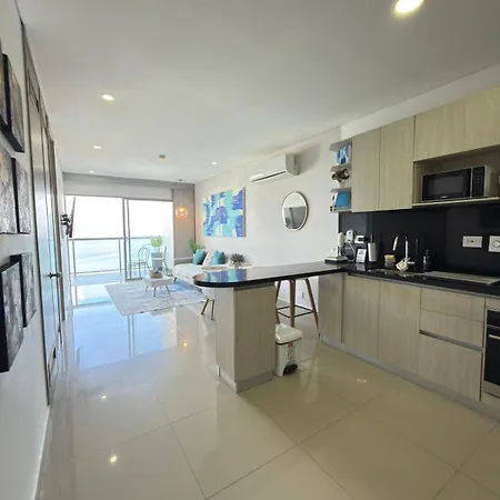 Luxury In Bocagrande Vista Espectacular Apartamento *