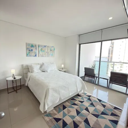 Apartamento Luxury In Bocagrande Vista Espectacular Cartagena