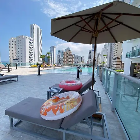 Apartamento Luxury In Bocagrande Vista Espectacular *