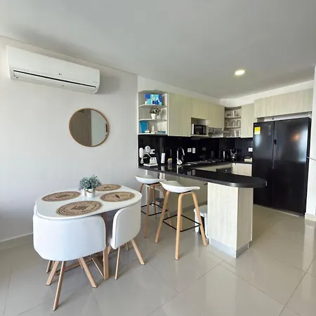 Luxury In Bocagrande Vista Espectacular Apartamento *